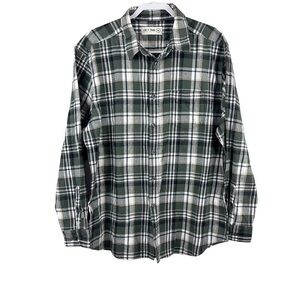 Line of Trade Plaid Flannel Shirt Cotton